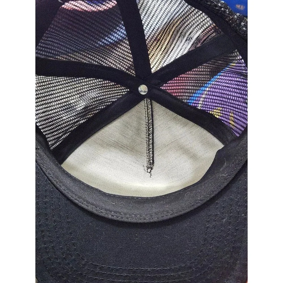 Whiteknuckler Brand Patch Trucker Hat Mesh Snapback Cap - Picture 5 of 6